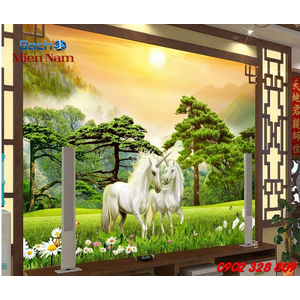 Gạch 3d Con Ngựa CNM64