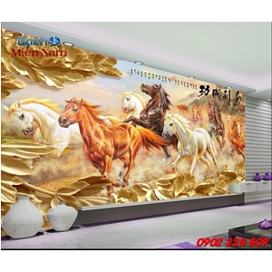 Gạch 3d Con Ngựa CNM66