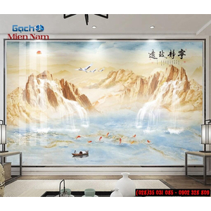 Gạch 3d giả đá GGD48