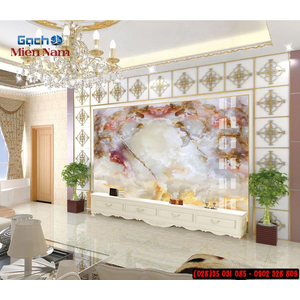 Gạch 3d giả đá GGD60