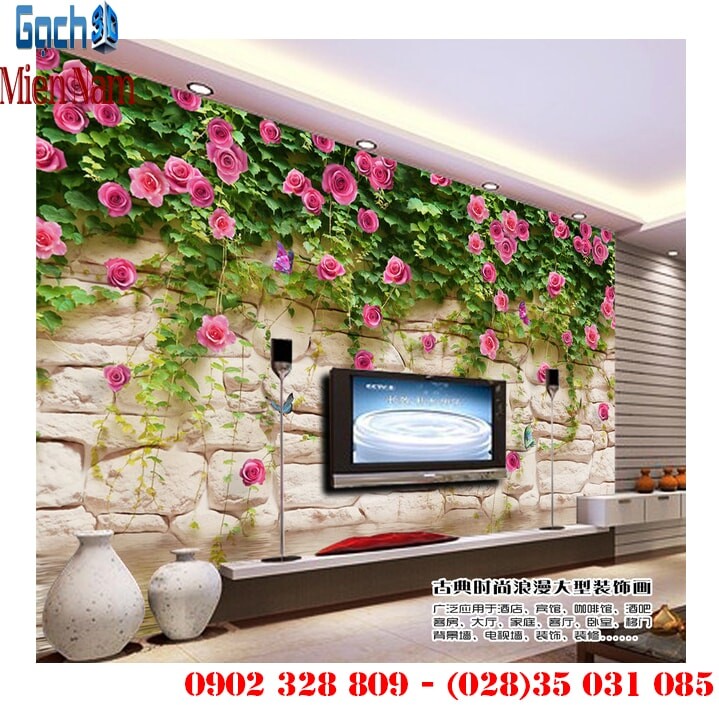 gạch 3d giá rẻ tại bình dương