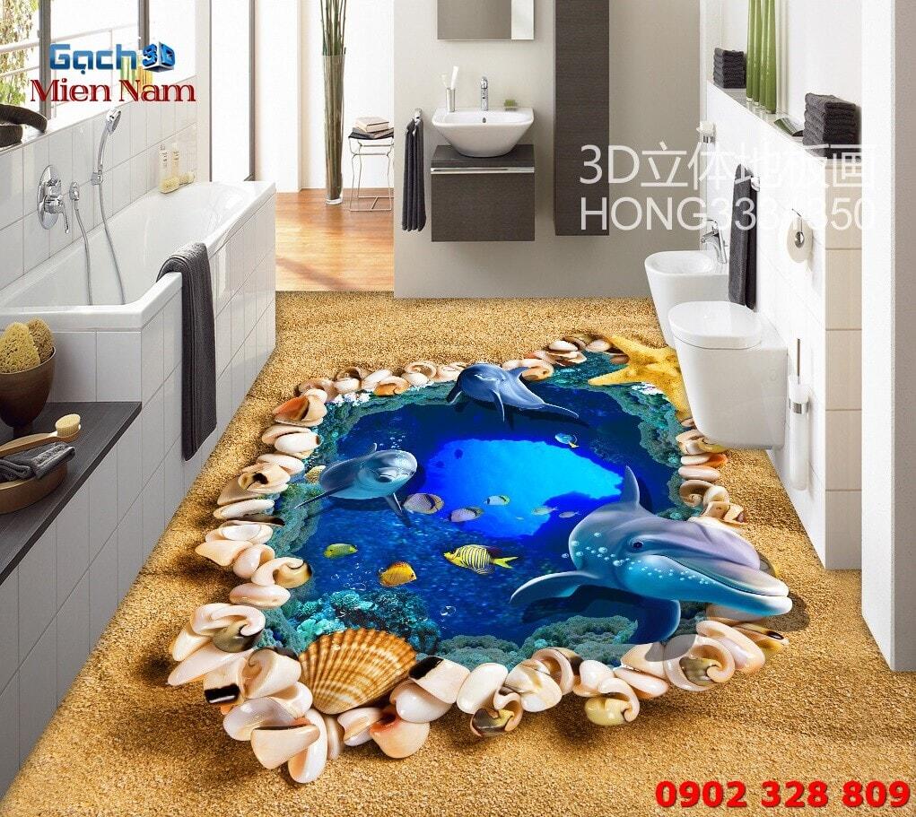 gạch 3d giá rẻ tại bình dương