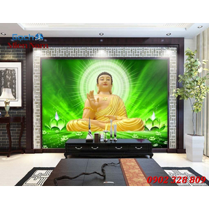 Gạch 3d hình phật HPM03