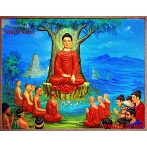 Gạch 3d hình phật HPM15