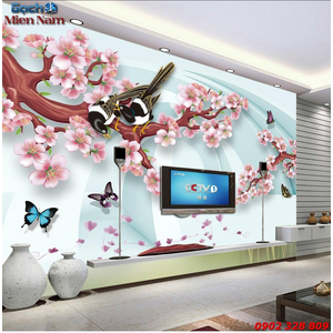 Gạch 3d Hoa Anh Đào HAD06