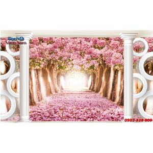 Gạch 3d Hoa Anh Đào HAD10