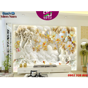 Gạch 3d Hoa Anh Đào HAD17