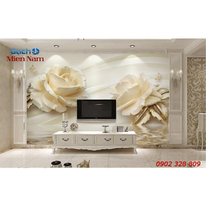 Gạch 3d Hoa Hồng HH01