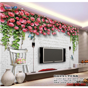 Gạch 3d Hoa Hồng HH10