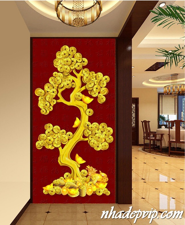 GẠCH 3D KIM TIỀN KT22