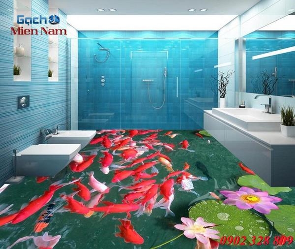 Gạch 3D lát nền giá bao nhiêu