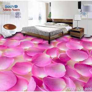Gạch 3d lát nền mẫu sàn hoa 3d (SH18)