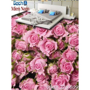 Gạch 3d lát nền mẫu sàn hoa 3d (SH21)