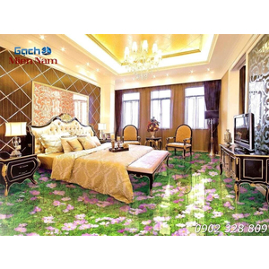 Gạch 3d lát nền mẫu sàn hoa 3d (SH42)