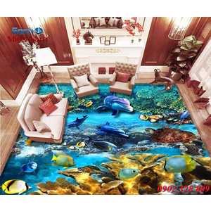 Gạch 3d lát nền nhà đẹp NN249