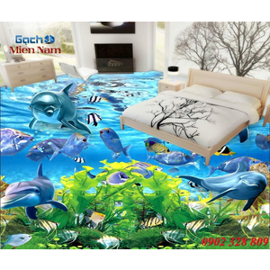 Gạch 3d lát nền nhà đẹp NN252