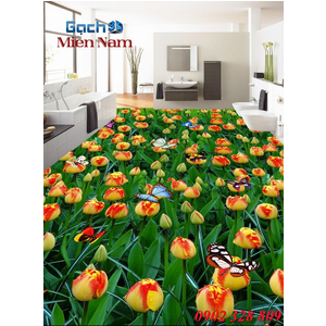 Gạch 3d lát nền nhà đẹp NN253