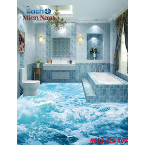 Gạch 3d lát nền nhà đẹp NN256