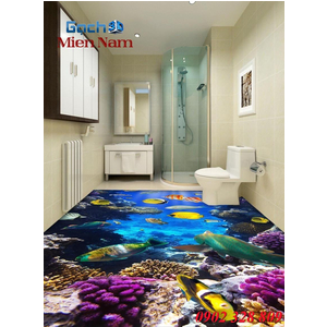 Gạch 3d lát nền nhà đẹp NN261