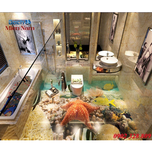 Gạch 3d lát nền nhà đẹp NN262