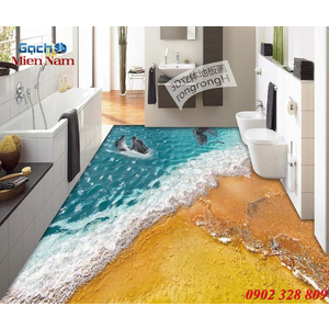 Gạch 3d lát nền nhà đẹp NN263