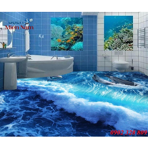 Gạch 3d lát nền nhà đẹp NN268