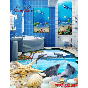 Gạch 3d lát nền nhà đẹp NN273