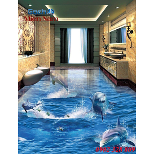 Gạch 3d lát nền nhà đẹp NN274