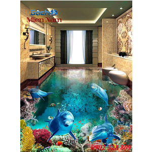 Gạch 3d lát nền nhà đẹp NN275