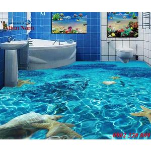Gạch 3d lát nền nhà đẹp NN284