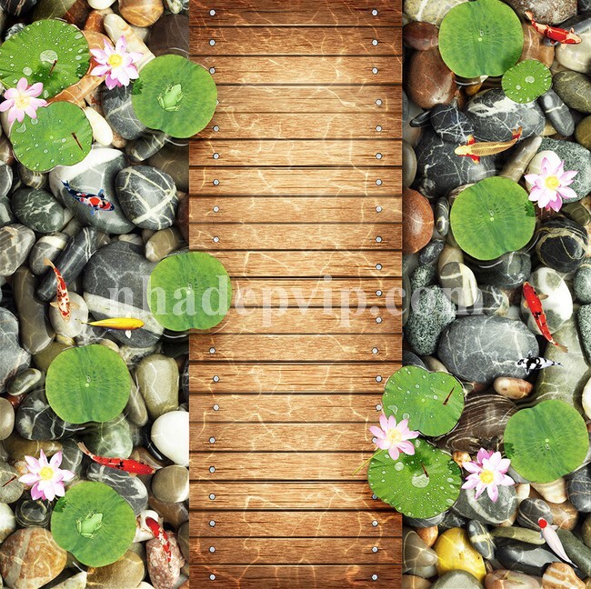 gạch 3d lất nền nhà tắm