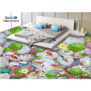 Gạch 3d mẫu cá CKM127