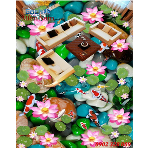 Gạch 3d mẫu cá CKM131