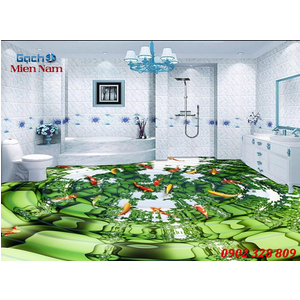 Gạch 3d mẫu cá CKM147