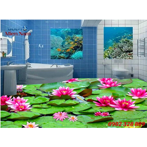 Gạch 3d mẫu cá CKM152