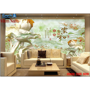 Gạch 3d mẫu cá CKM156