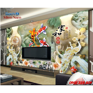Gạch 3D Mẫu Ngọc GN01