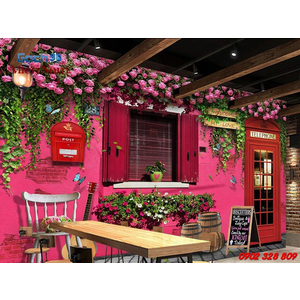 Gạch 3d Tường Hoa TH28