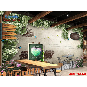 Gạch 3d Tường Hoa TH30