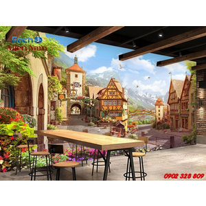 Gạch 3d Tường Hoa TH32