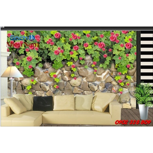 Gạch 3d Tường Hoa TH35