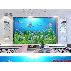 Gạch 3d Ốp Tường Đại Dương TDD08