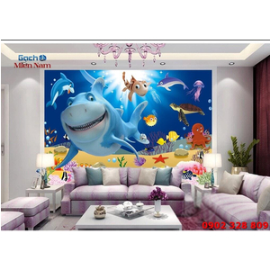 Gạch 3d Ốp Tường Đại Dương TDD19