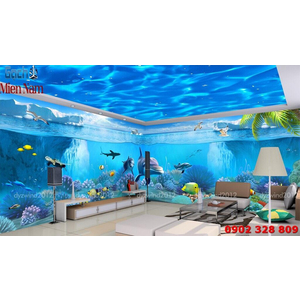 Gạch 3d Ốp Tường Đại Dương TDD22