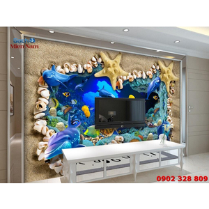 Gạch 3d Ốp Tường Đại Dương TDD30