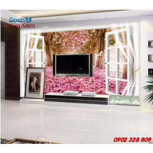 Gạch 3d ốp tường mẫu cửa sổ CS03