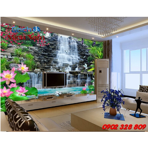 Gạch 3d ốp tường phòng khách TNM301