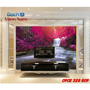 Gạch 3d ốp tường phòng khách TNM309