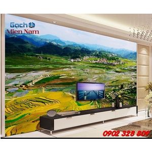 Gạch 3d Ruộng Bậc Thang RBT05