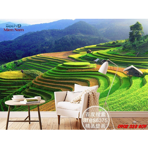 Gạch 3d Ruộng Bậc Thang RBT06